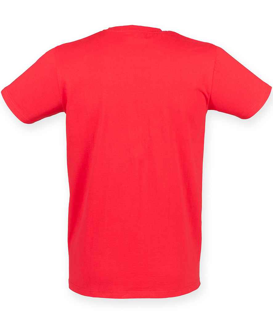 Ladies Feel Good Stretch T-Shirt 121 BrightRed