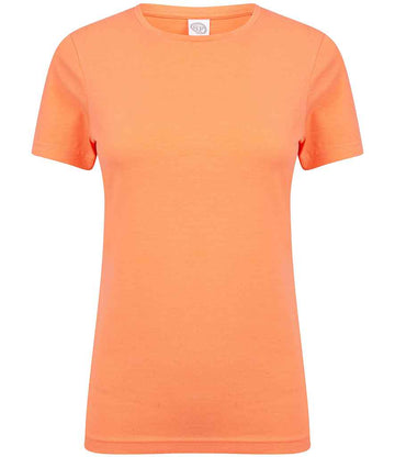Ladies Feel Good Stretch T-Shirt 121 Coral