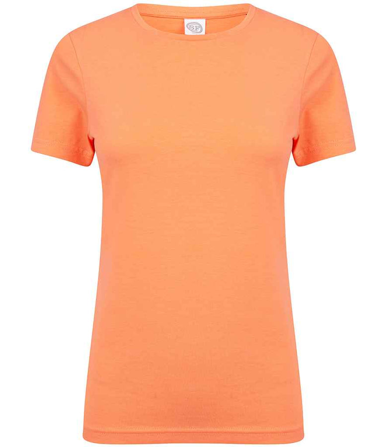 Ladies Feel Good Stretch T-Shirt 121 Coral
